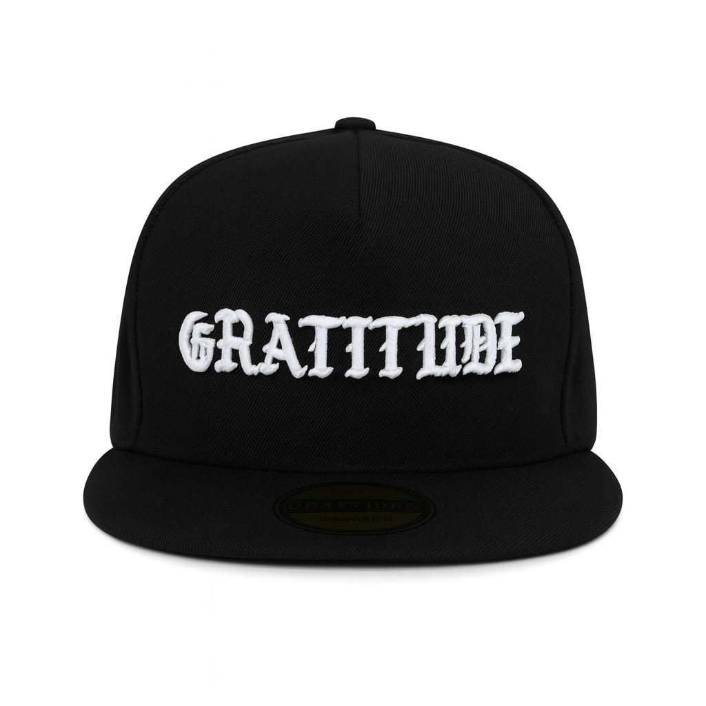 GRATITUDE SIGNATURE SNAPBACK (TOUR MERCH)