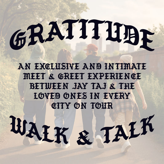 TOUR: WALK & TALK w/ Jay Taj